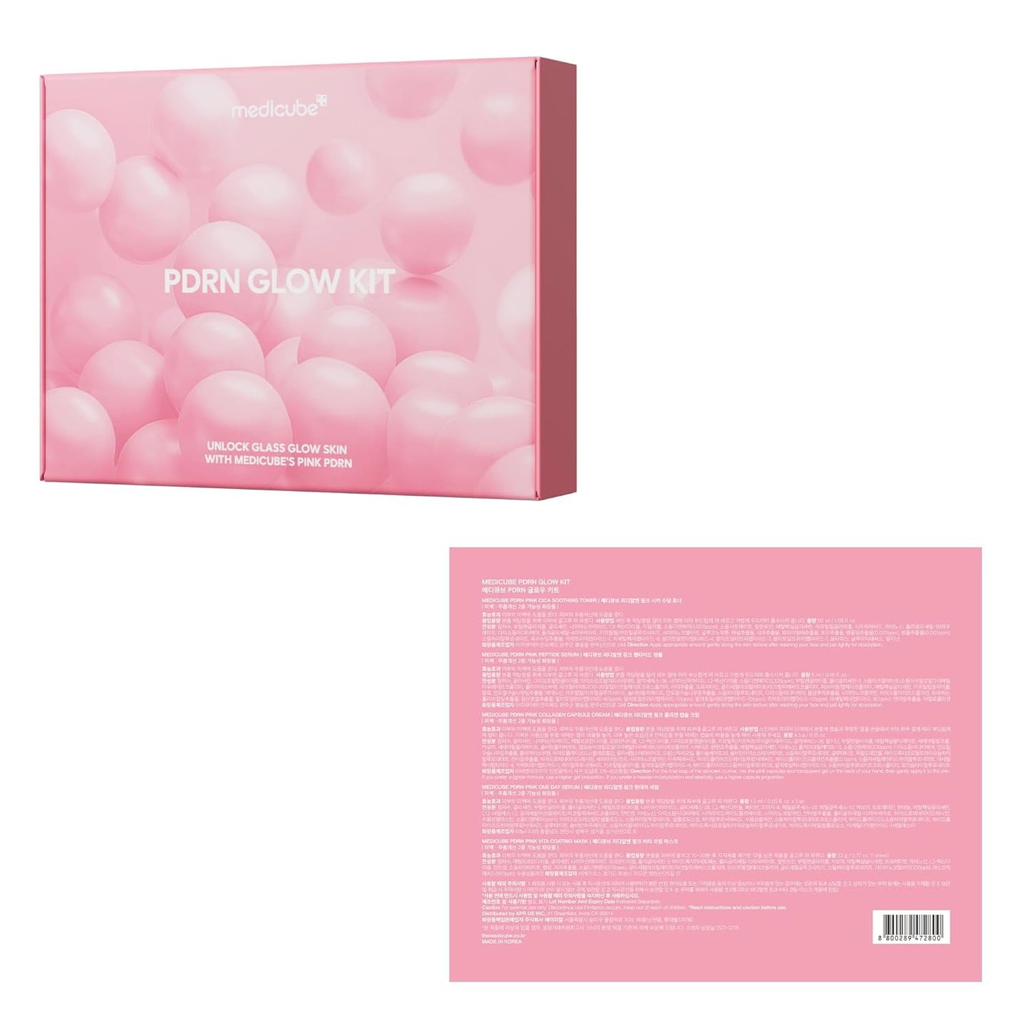medicube_Salmon_DNA_PDRN_Trial_Kit_|_Glass_Glow_Mini_Skincare_Set_with_Toner,_Serum_&_Sheet_Mask_for_Hydrating,_Firming,_Moisturizing_|Gift_&_Travel_Essentials_for_Women_&_Girls_|_Korean_Skincare