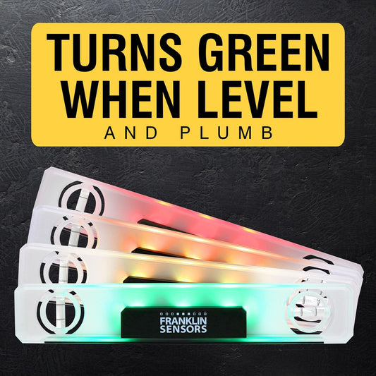 Franklin_Sensors_Light_Level,_Turns_Green_When_Level,_Digital/Electronic,_12-inch_Magnetic_Torpedo_Leveler,_Vertical_and_Horizontal_Leveling_Tool_with_2_Bubble_Vials,_Made_in_the_USA