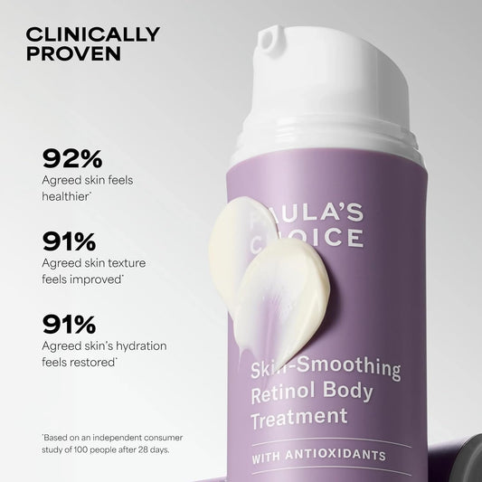 Paula's_Choice_Retinol_Skin-Smoothing_Body_Lotion_Treatment,_Body_Cream_with_Shea_Butter,_Vitamin_C_&_E_Lotion,_All_Skin_Types,_Anti-Aging_Body_Moisturizer,_Reduce_Dryness,_Fragrance-Free,_4oz