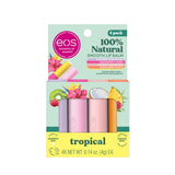 eos Natural Shea Lip Balm, Honey Apple, Coconut Milk & Raspberry Kiwi Splash, All-Day Moisture, Lip Care Products