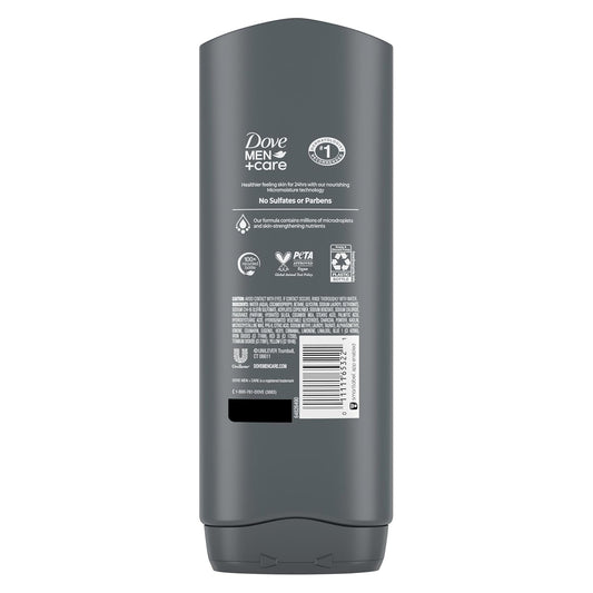DOVE_MEN_+_CARE_Body_and_Face_Wash_Purifying_Charcoal_+_Clay_Body_Wash_for_Men_with_24-Hour_Nourishing_Micromoisture_Technology_18_oz
