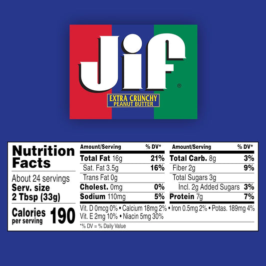 Jif_Extra_Crunchy_Peanut_Butter,_28-Ounce_Jar