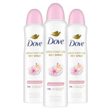Dove Advanced Care Antiperspirant Deodorant Spray for Women 3 Pack Sakura Blossom & Yuzu 72 hour sweat and odor protection 3.8 oz