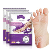 ALIVER Foot Peel Mask 3 Pack, Exfoliator Peel Off Calluses Dead Skin Callus Remover, Baby Soft Smooth Touch Feet-Men Women (Lavender) Exfoliant Foot Mask Moisturizer Nail Organic
