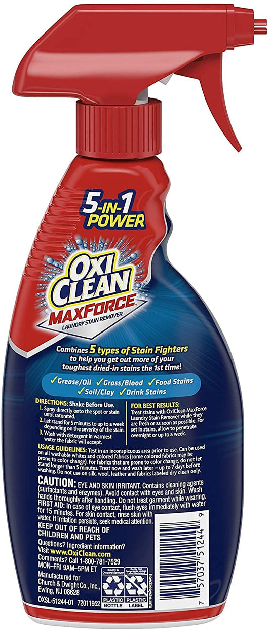 OxiClean_Max_Force_5_in_1_Power_Laundry_Stain_Remover_Spray,_12_oz_-_2_PK
