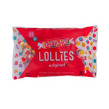 Smarties Double Lollies Gluten Free Peanut Fat Grape Strawberry Orange Lemon Flavors 9 oz Bag - Perfect for Birthdays & Halloween Parties