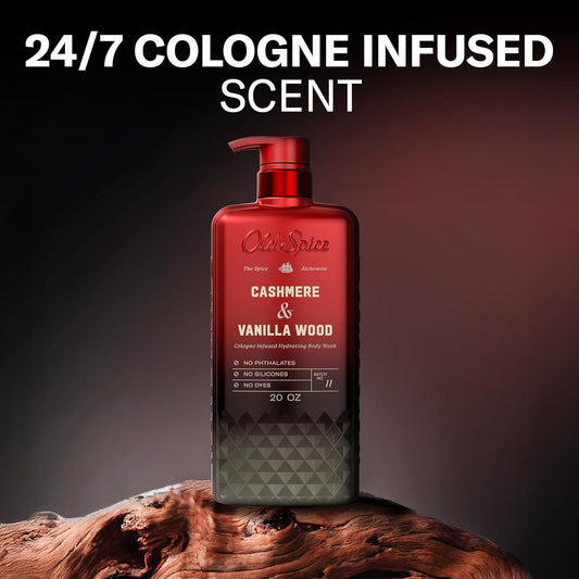 Old_Spice_Body_Wash_for_Men,_The_Spice_Alchemist_Collection,_24/7_Cologne_Infused_Hydration,_No_Trade_Off_Formula,_Free_of_Phthalates_Silicones_&_Dyes,_Cashmere_+_Vanilla_Wood_Scent,_20_oz