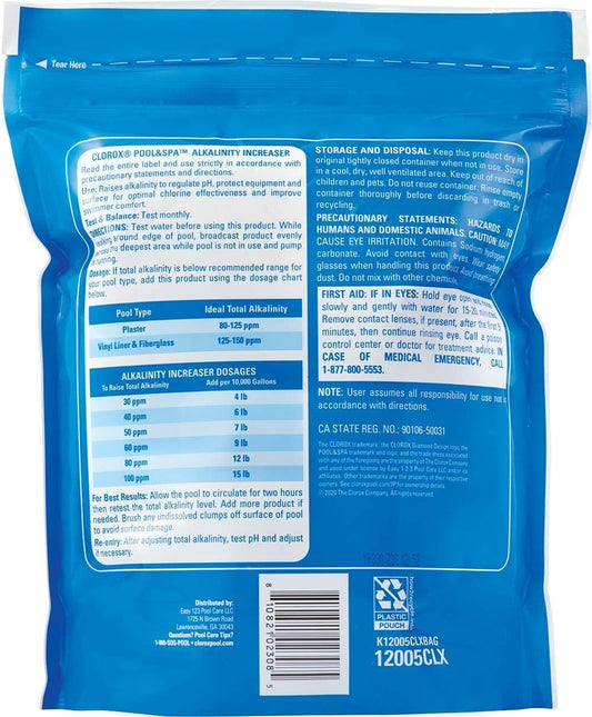 Clorox®_Pool&Spa™_Swimming_Pool_Alkalinity_Increaser,_Keeps_pH_Balanced,_5LB_(Pack_of_1)