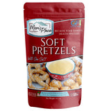 Mom's Place Gluten Free Soft Pretzels with Sea Salt Mix, Soft Pretzel Making Kit, 1-Pack, Easy to Make, 24 Servings, Nut, Dairy, Soy & Corn Free, Non GMO Delicious and Healthy Gluten Free Food, 13 oz