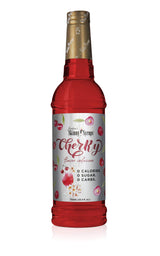 Skinny Syrup Flavor Infusions - Cherry Flavor in a Glass Beverage with Sweet Taste