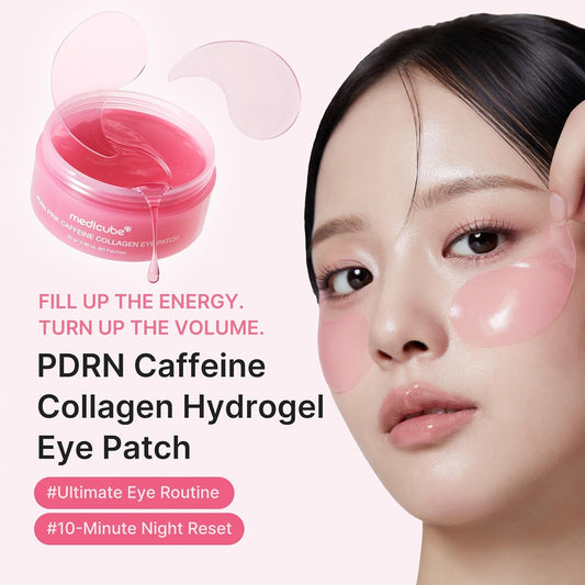 medicube_PDRN_Caffeine_Collagen_Eye_Patch_|_Gel_Eye_Patches_for_the_appearance_of_Dark_Circles,_Undereye_Bags_|_Firming,_Age-Defying_Care_with_Retinol,_Collagen_|_Korean_Skincare_|_30_Pairs