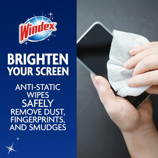Windex_Electronic_Cleaning_Wipes,_Pre-Moistened_Screen_Wipes_for_TVs,_Phones,_and_Other_Electronics,_Resealable_for_a_Freshness_Lock,_25_Count