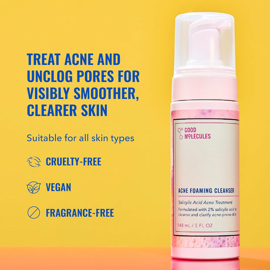 Good_Molecules_Acne_Foaming_Cleanser_-_2%_Salicylic_Acid_Foam_Cleanser_-_Gentle_Acne_Face_Wash_with_Alcohol_Free_Witch_Hazel_and_Aloe_-_Skin_Care_for_Face