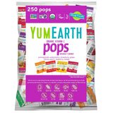 YumEarth Organic Pops, Fruit Flavored Favorites Lollipops, Allergy Friendly, Gluten Free, Non-GMO, Vegan, No Artificial Dyes
