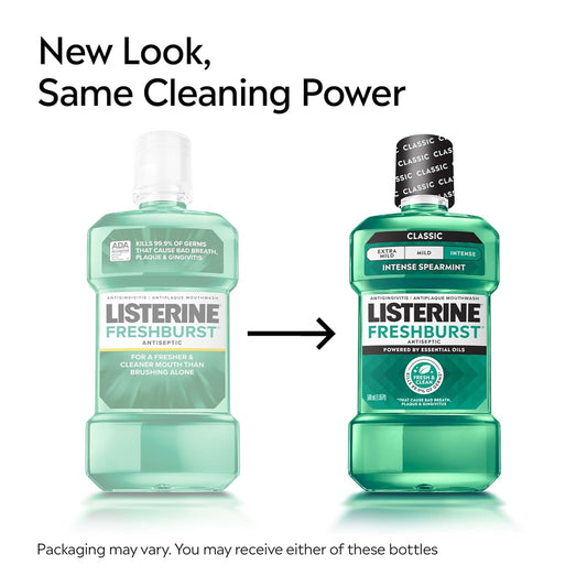 Listerine_Freshburst_Intense_Antiseptic_Mouthwash_for_Bad_Breath,_Kills_99.9%_of_Germs_that_Cause_Bad_Breath_&_Fight_Plaque_&_Gingivitis,_ADA_Accepted_Mouthwash,_Convenience_Pack,_2_x_1_L