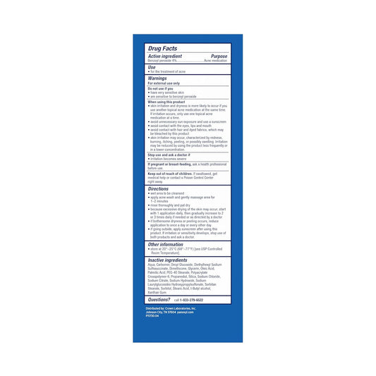 PanOxyl_Antimicrobial_Acne_Creamy_Wash,_4%_Benzoyl_Peroxide,_6_Ounce