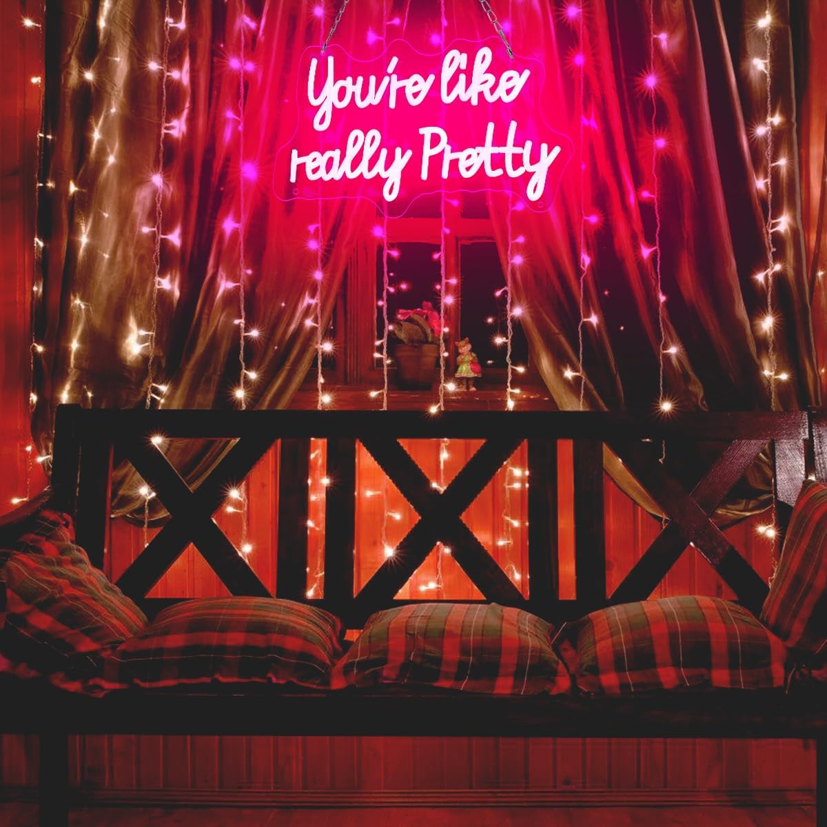 You_like_really_pretty_Led_Neon_Sign_15_*_9_inch,_Pink_neon_lights_with_USB_for_Room_decor,neon_sign_for_Wall_decor,Birthday,light_up_sign_for_wedding_sign,Bacelorette_Party,Bedroom,Gift