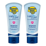 Banana Boat Light As Air Sunscreen Lotion SPF 50 Twin Pack | Lightweight & Non-Greasy Lotion Sunscreen SPF 50, Sunblock, Oxybenzone Free