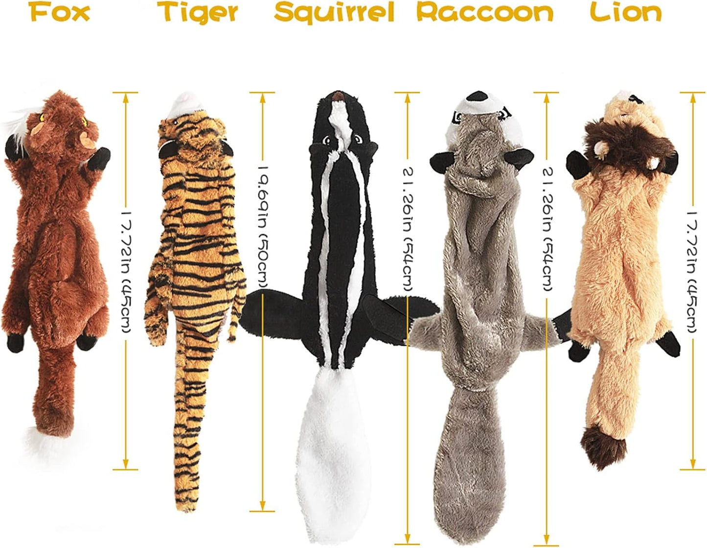 Dog_Squeak_Toys,_No_Stuffing_Plush_Dogs_Chew_Toy_Bundle_for_Small_Medium_Large_Breed_Chewer_Tough_Durable_Squeaky_Pet_Fetch_Puppy_Teething_Chewing_Interactive_to_Keep_Them_Busy_Best_Birthday_Gift