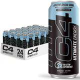 C4 Ultimate Sugar Free Energy Drink 16oz (Pack of 12) | Pre Workout Performance Drink with No Artificial Colors or Dyes