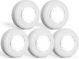 Tap Light Push Lights, 5/7 Pack Small Under Cabinet Touch Puck Lights Battery Operated Powered Stick On Light for Closet Counter Kitchen RV Indoor Outdoor