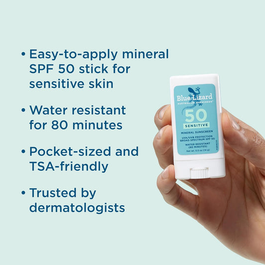 BLUE_LIZARD_Sensitive_Mineral_Sunscreen_Stick_with_Zinc_Oxide,_SPF_50+,_Water_Resistant,_UVA_UVB_Protection_Easy_to_Apply,_Fragrance_Free,_0.5_Oz