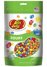 Jelly Belly 5 Sours Flavors Beans - 9.8 oz Resealable Stand Up Pouch