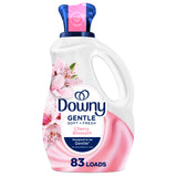 Downy Gentle Soft + Fresh Fabric Softener Liquid, Cherry Blossom Scent, Liquid Fabric Softener Designed to be Gentle on Skin