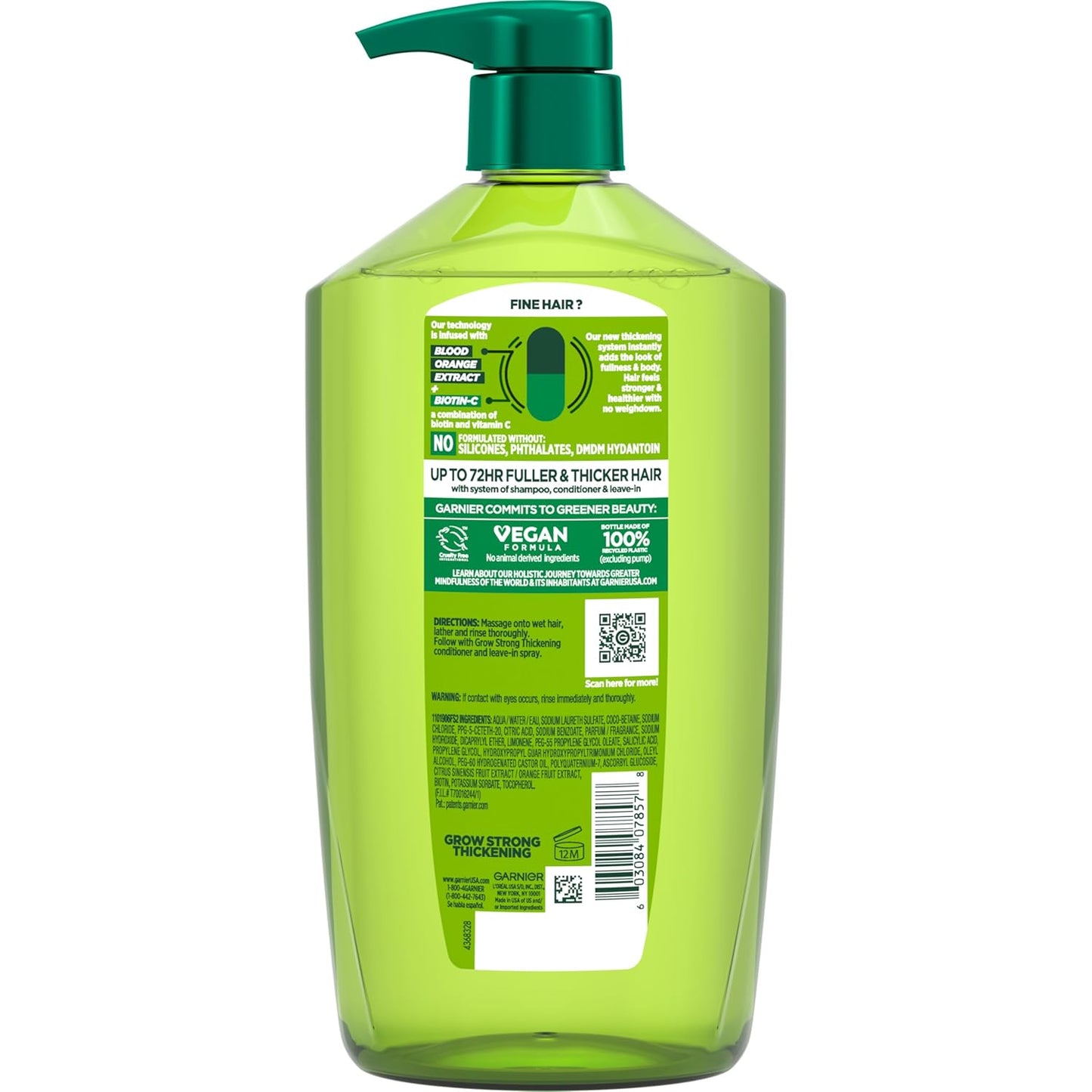 Garnier_Fructis_Grow_Strong_Thickening_Shampoo_for_Fine_Hair,_Biotin-C,_33.8_Fl_Oz,_1_Count_(Packaging_May_Vary)