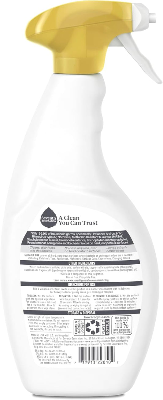 Seventh_Generation_Lemongrass_Citrus_Disinfecting_Multi-Surface_Cleaner_-_26_Oz,_Pack_of_4