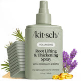 Kitsch Root Hair Volume Spray - Lightweight Hair Volumizer for Instant Lift and Fullness | Hair Thickening Spray With Rosemary and Biotin | Soft, Touchable Volume Finish - 5oz