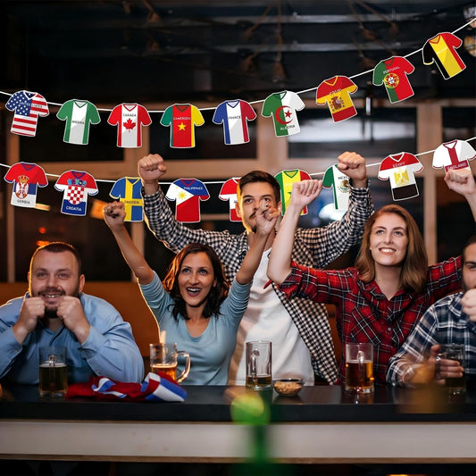 2026_World_Cup_Soccer_Flags_Bunting_Banner_49_Countries_International_Country_String_Flags_49Pcs_World_Cup_Decorations_for_Sports_Themed_Parties_Olympic_Events_Outdoor_Celebrations_Fans_Merchandise(Not_among_the_top_48_teams)