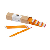Back to School 2024, Basics Woodcased #2 Pencils, Pre-sharpened, HB Lead, 30 count, Orange, Trending Product, School Supplies