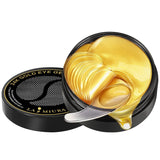 24K Gold Under Eye Patches - 60 Pcs Eye Masks for Dark Circles Puffiness - Skin Care with Collagen Hyaluronic Acid - Anti-Aging & Rejuvenating Hydrogel Eye Patch