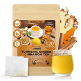 FullChea - Mullein Leaf Tea Bags, 20 Teabags, 3g/bag For Lungs - Non-GMO - Caffeine-free - Natural Healthy Herbal Tea
