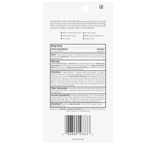 Neutrogena_Pure_&_Free_Baby_Mineral_Sunscreen_Stick_with_Broad_Spectrum_SPF_50_&_Zinc_Oxide,_Water-Resistant,_Hypoallergenic,_Paraben-,_Dye-_&_PABA-Free_Baby_Face_&_Body_Sunscreen,_0.47_oz