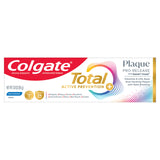 Colgate Total Plaque Pro Release Whitening Toothpaste Pack, Whitening Fluoride Toothpaste, Fights Plaque, Bad Breath, Tartar Buildup, and Helps Protect Teeth from Sensitivity, 2 Pack, 3.0 oz