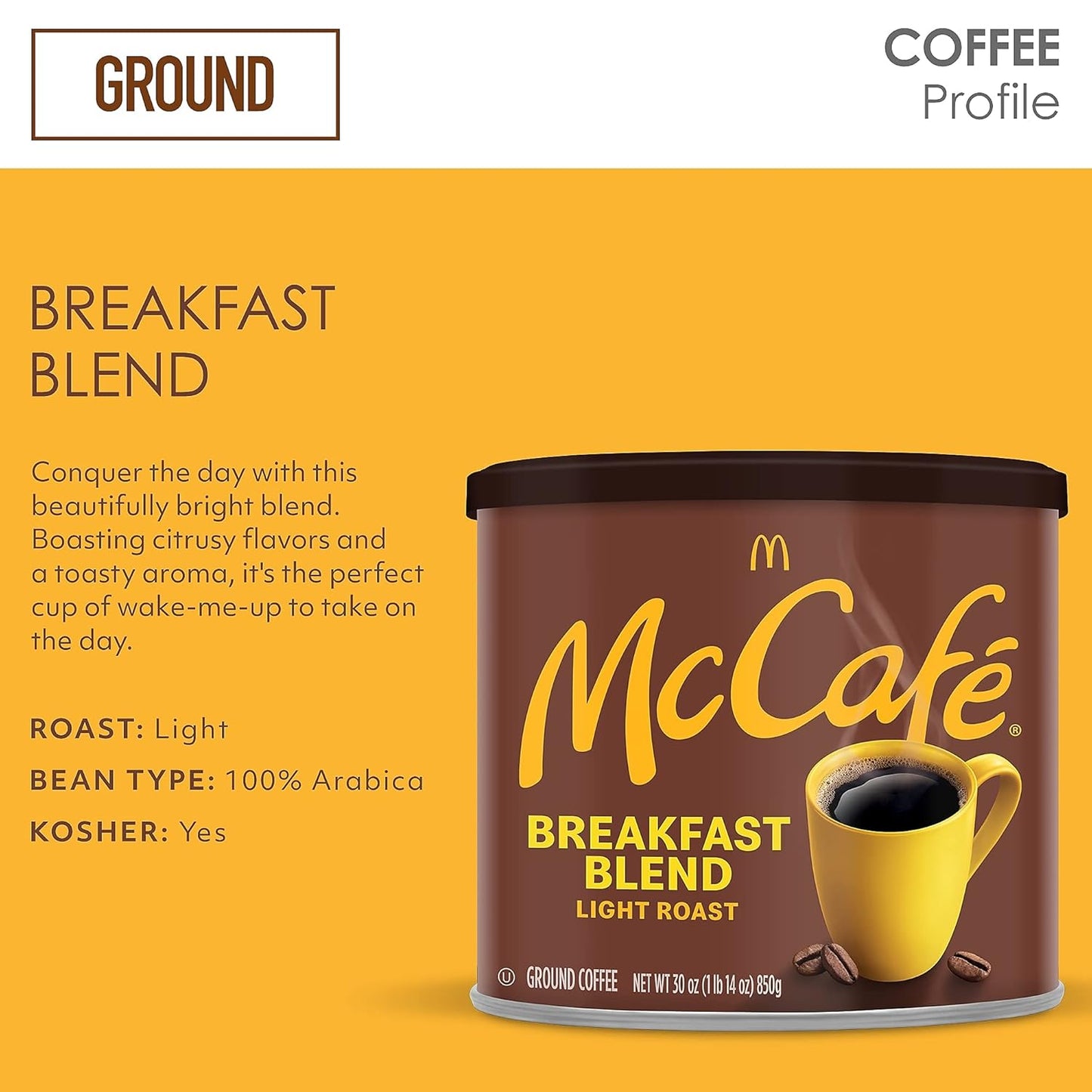 McCafe_Breakfast_Blend,_Light_Roast_Ground_Coffee,_30_oz_Canister
