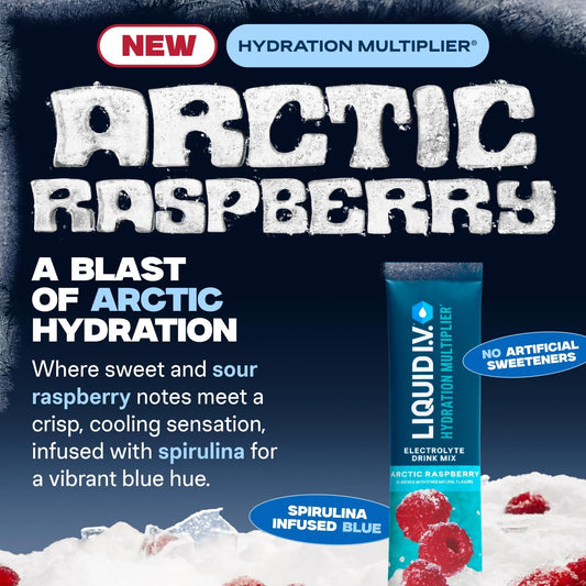 Liquid_I.V.®_Hydration_Multiplier_-_Arctic_Raspberry_|_Electrolyte_Powder_Drink_Mix_|_1_Pack_(16_Servings)
