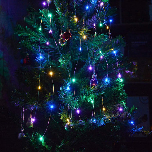 4-Pack_50_LEDs_Multicolored_Christmas_Fairy_Lights,_Battery_Operated_Mini_LED_String_Lights_for_Bedroom/Christmas/Parties/Wedding(Set_of_4,_Multi-Color)