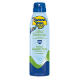 Banana Boat Ultra Defense Clear Sunscreen Spray SPF 100, 6oz | Lightweight Sunscreen, Banana Boat SPF 100, Water Resistant, 6oz