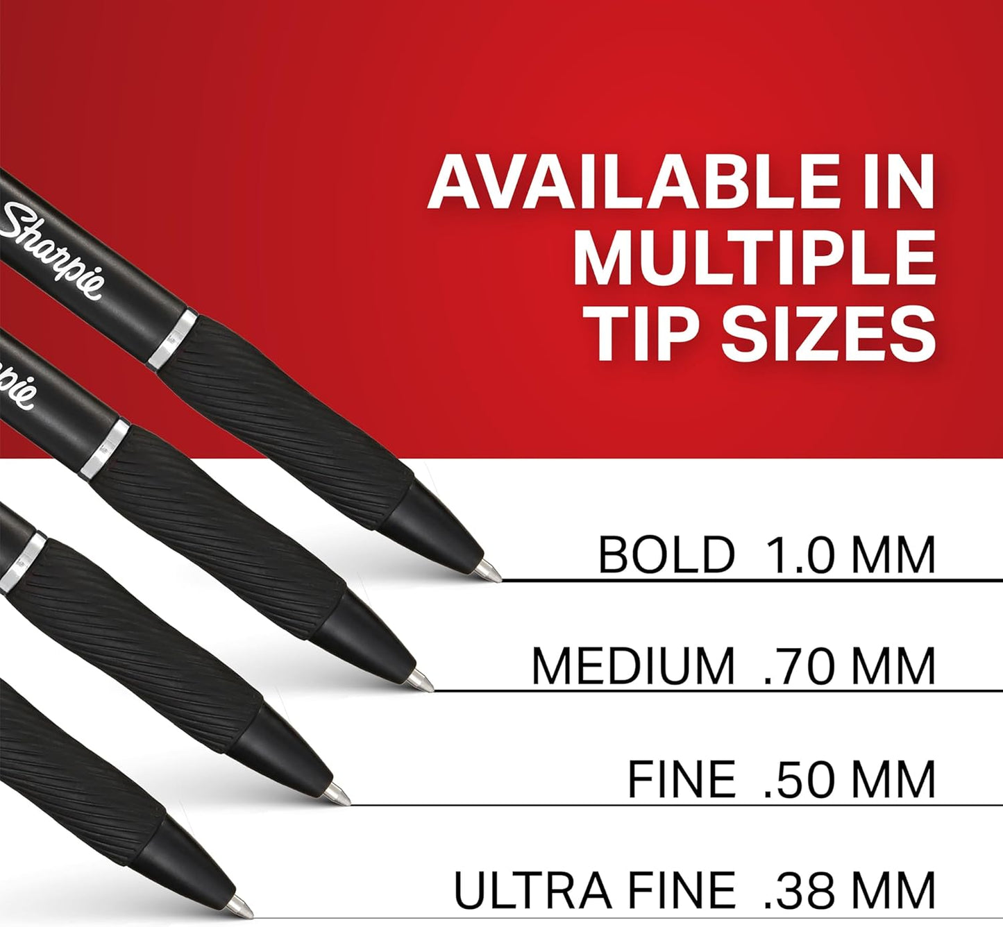 Sharpie_S-Gel_Gel_Pens,_Black_Barrel,_Medium_Point_(0.7mm),_Black_Gel_Ink_Pens,_12_Count_-_Home,_Office,_School,_Journaling,_Writing,_Note-Taking,_Teacher_Supplies