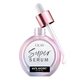 Olay Super Serum - Glow Serum for Face - Activated Niacinamide, Vitamin C & E, Collagen Peptide, AHA - 5-in-1 Benefits - Brightens, Hydrates, Smooths, Firms, Evens Tone, Proactive Anti-Aging