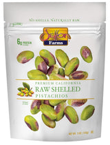 Setton Farms Naturally Raw Shelled Pistachios, No Shell, Non-GMO Project Verified, Certified Gluten Free, Vegan and Kosher, Heart Healthy Snack, 5 Oz. (Also perfect for making Dubai Chocolate)