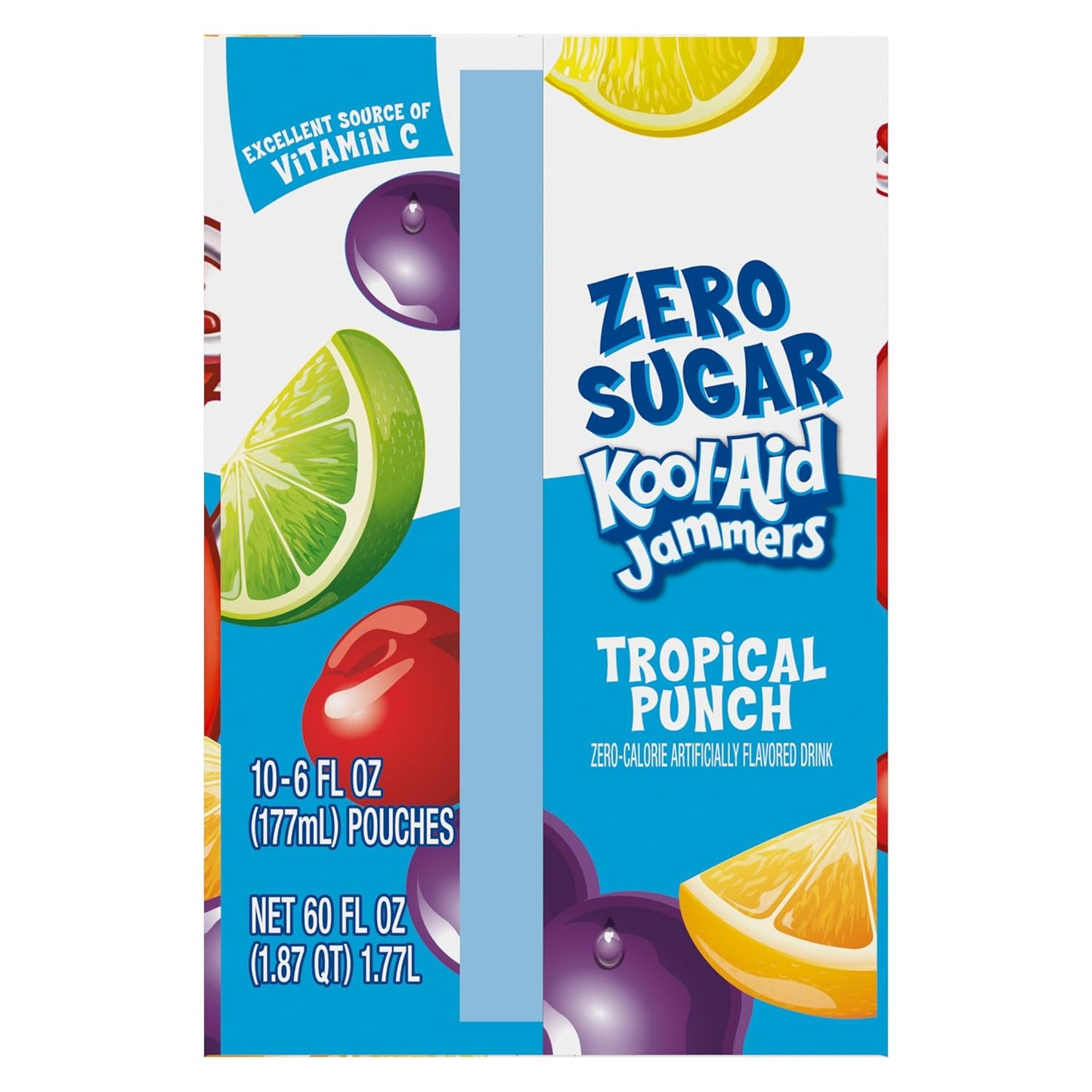 Kool-Aid_Jammers_Tropical_Punch_Zero_Sugar_Artificially_Flavored_Soft_Drink,_10_ct_Box,_6_fl_oz_Pouches