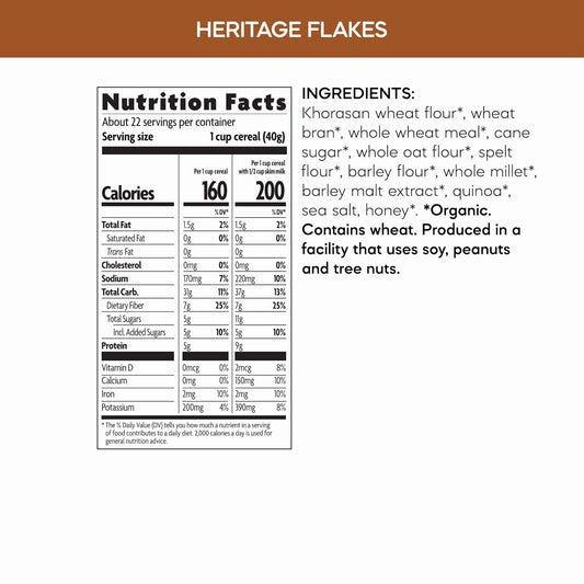 Nature's_Path_Organic_Heritage_Flakes®_Cereal,_13.25_oz_(Pack_of_1),_Non-GMO