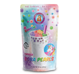 RAINBOW BOBA Tea Real Tapioca Pearls Ready in 5 Minutes by Buddha Bubbles (10 Ounce)