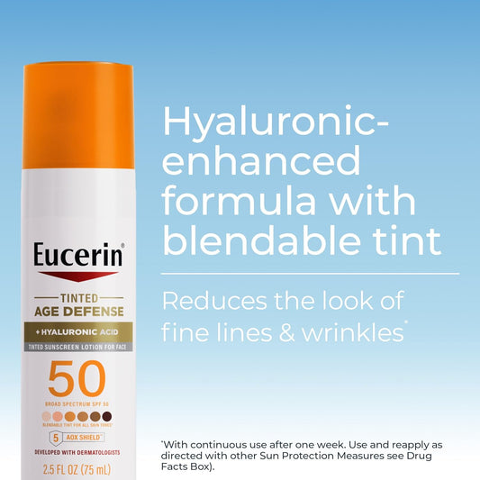 Eucerin_Sun_Tinted_Age_Defense_Face_Sunscreen_Lotion_SPF_50_with_Hyaluronic_Acid,_Tinted_Sunscreen_for_Face,_Blendable_Tint_for_All_Skin_Tones,_Non_Comedogenic_and_Hypoallergenic,_2.5_Fl_Oz_Bottle