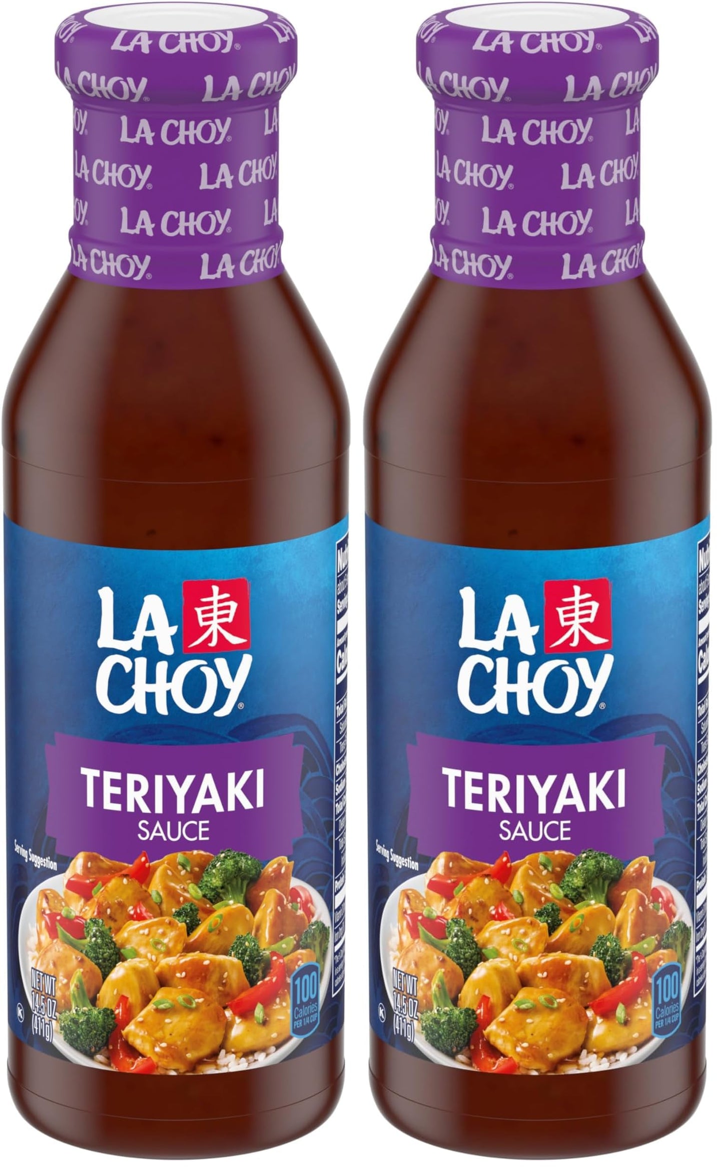 La Choy Teriyaki Stir Fry Sauce & Marinade, 14.5 oz Bottle (Pack of 2)