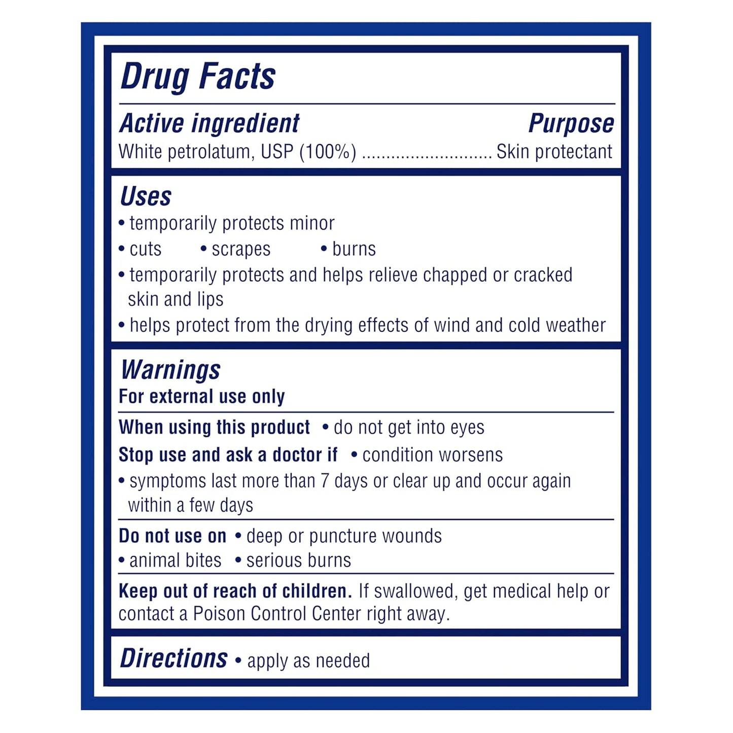 Vaseline_Original_Healing_Jelly_100%_White_Petrolatum_Skin_Protectant_1_ct_for_Mess-Free_Moisturizing_On-the-Go,_with_3x_Purified_Purity-Guaranteed_Formula,_6.8_OZ